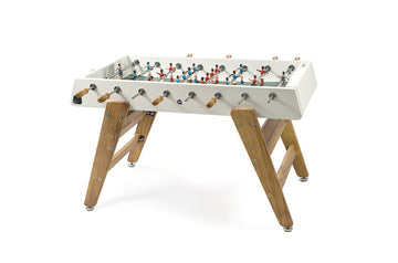 Wood Outdoor Foosball Table (White)