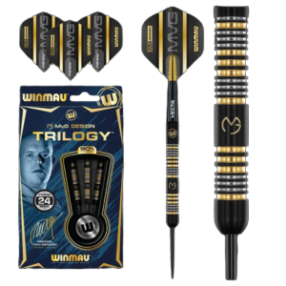 Winmau MVG Trilogy Steel Tip Darts