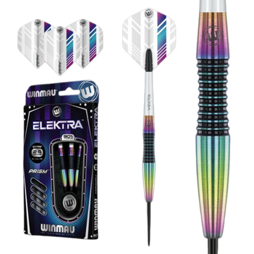 Winmau Elektra Steel Tip Darts Set